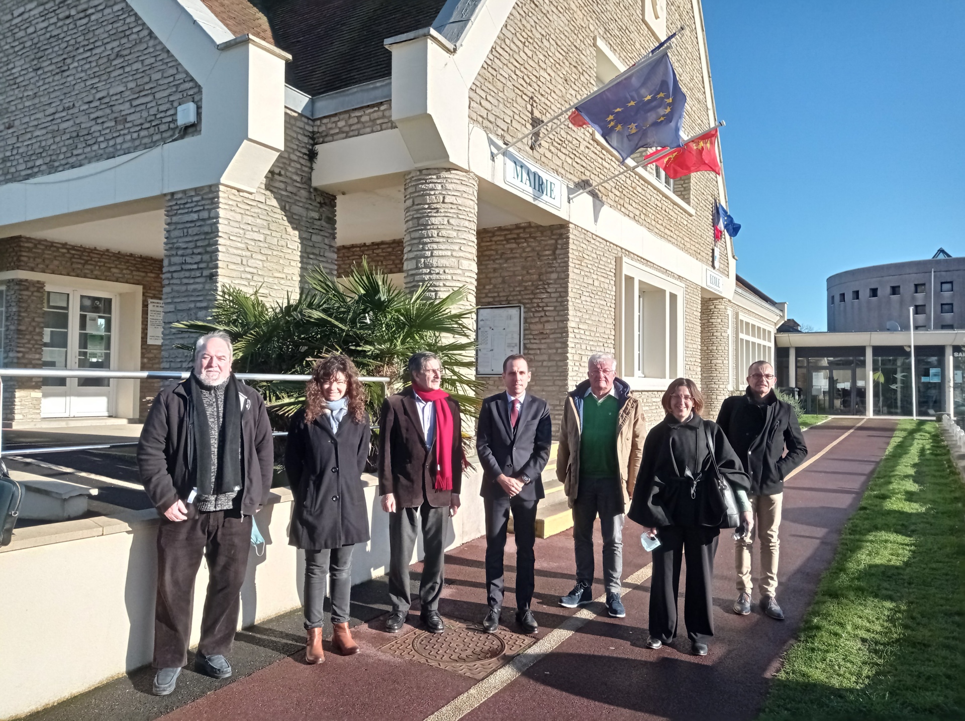 Visite du sous préfet 070122