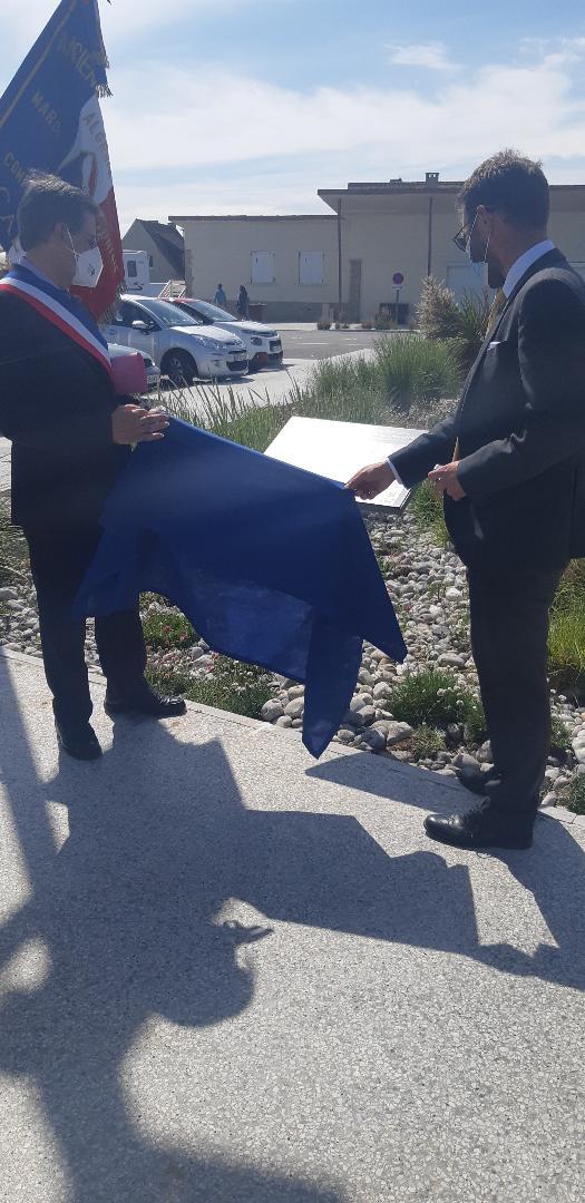 Inauguration chemin de mémoire