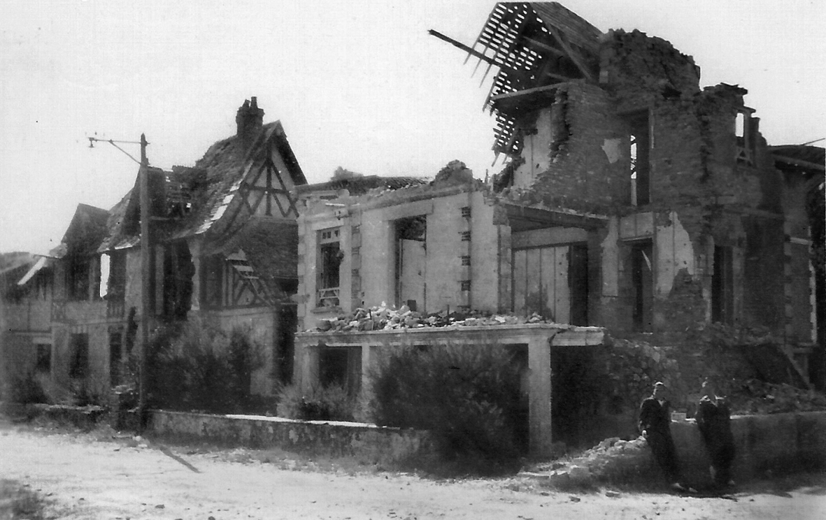 Ver-sur-Mer après le débarquement